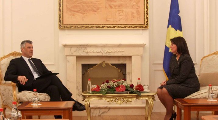 Jahjaga ile Thaçi İBM Uygulamasını Destekliyor