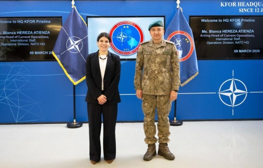 Ulutaş ve NATO Yetkilisi Kosova’da Güvenlik Durumu Görüştü