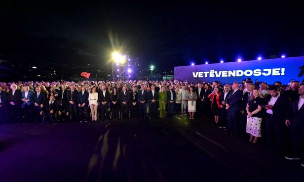 Vetëvendosje, Zaferi İçin Seçmenlerine Teşekkür Etti