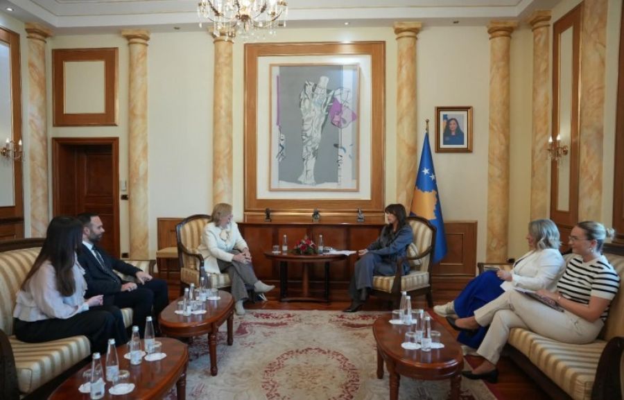 Haxhiu, NDI Müdürünü Kabul Etti