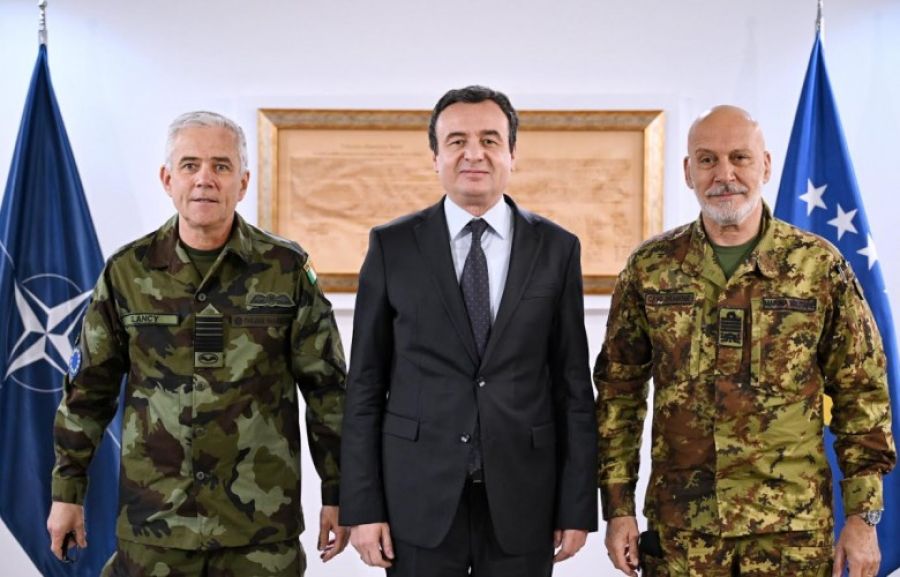 Kurti, NATO Askeri Komitesi Heyeti ile Görüştü