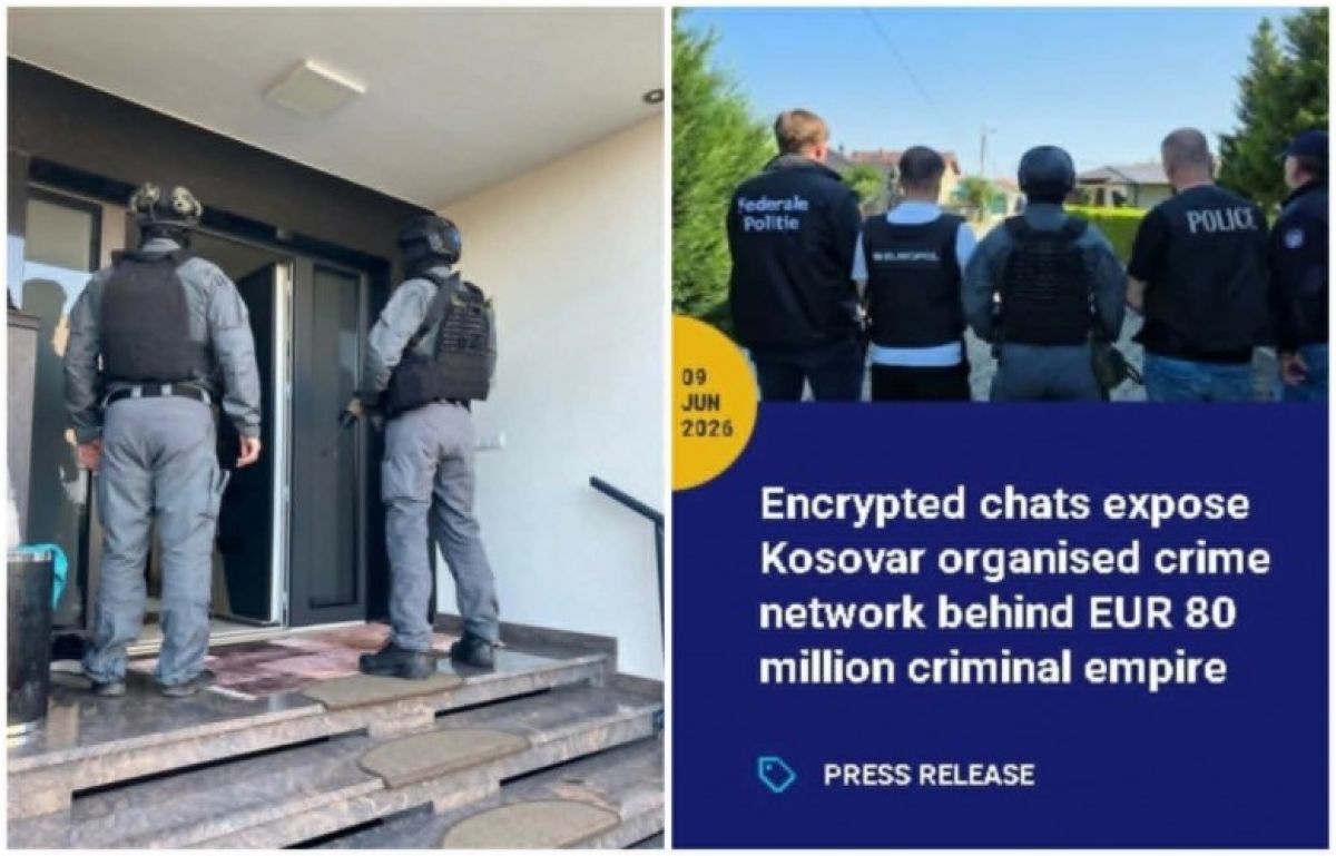 Europol: Kosova Merkezli Suç Ağı Çökertildi, 80 Milyon Euroluk Mal Varlığına El Konuldu