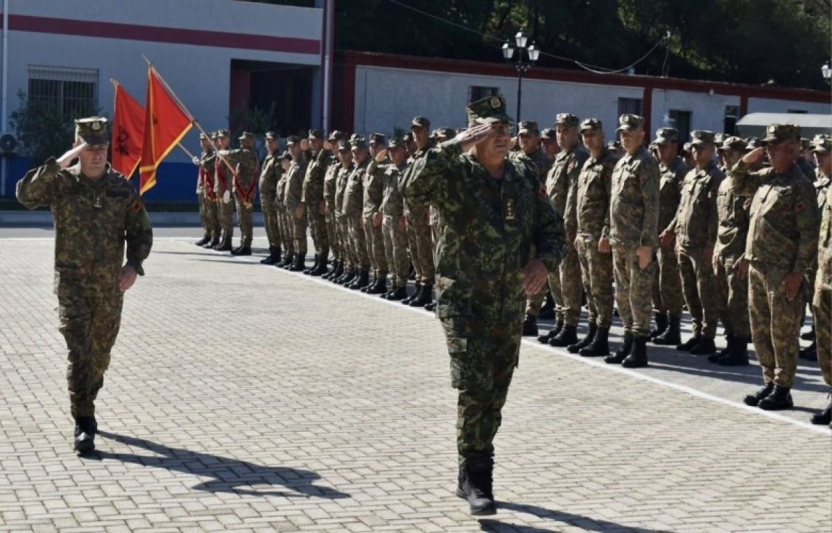  Arnavutluk Kara Kuvvetleri’nden KFOR Görevi İçin Kosova’ya Yeni Birlik