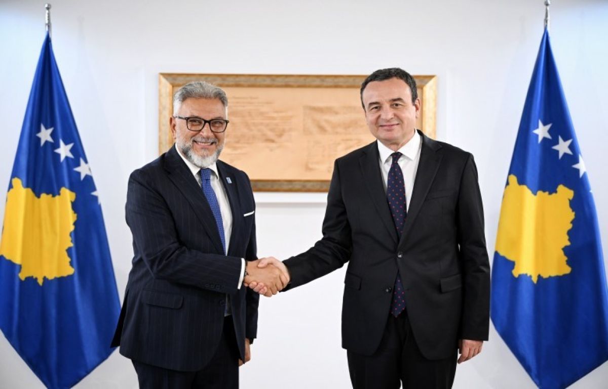 Kurti, EULEX Misyon Şefi Barbano ile Veda Görüşmesi Gerçekleştirdi