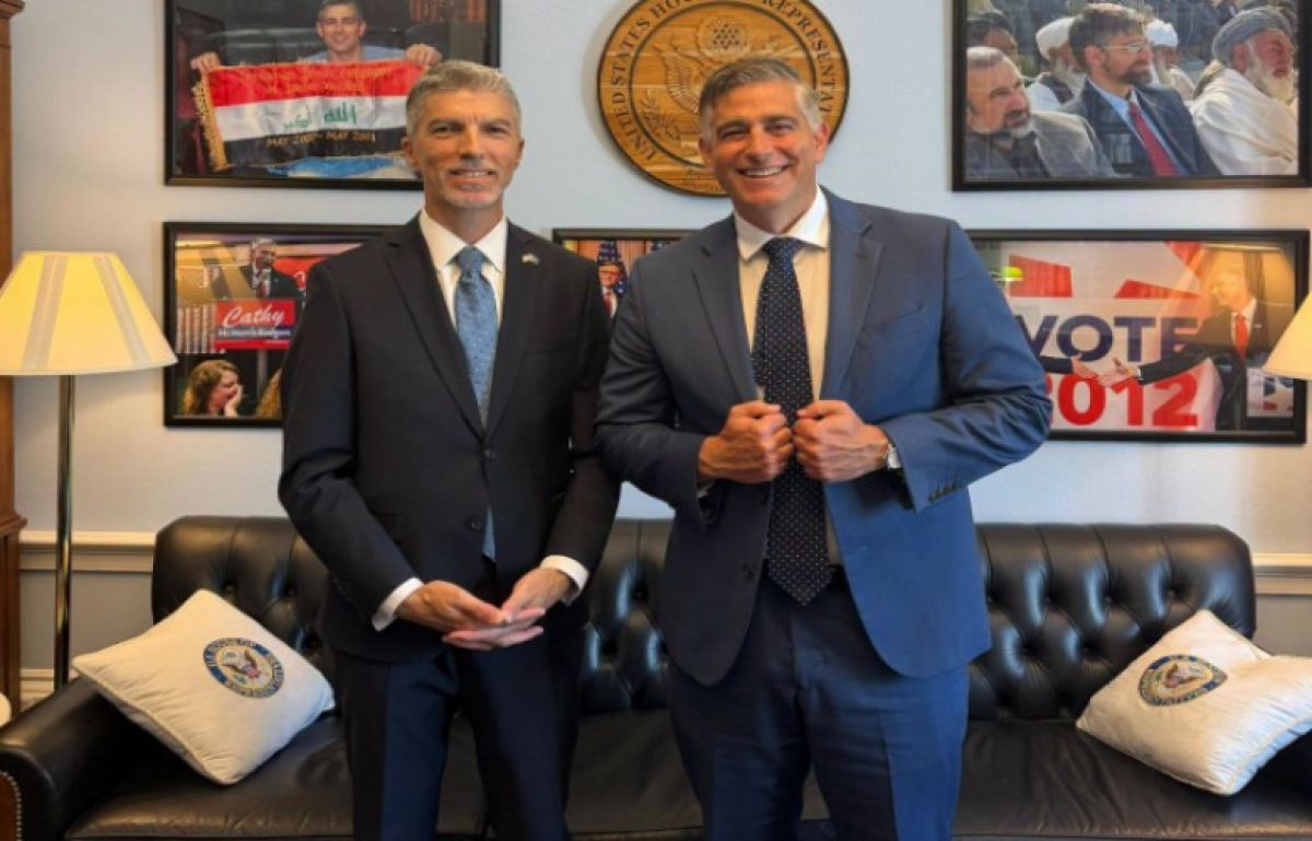 Washington Büyükelçimiz, ABD'li Kongre Üyesi ile Görüştü