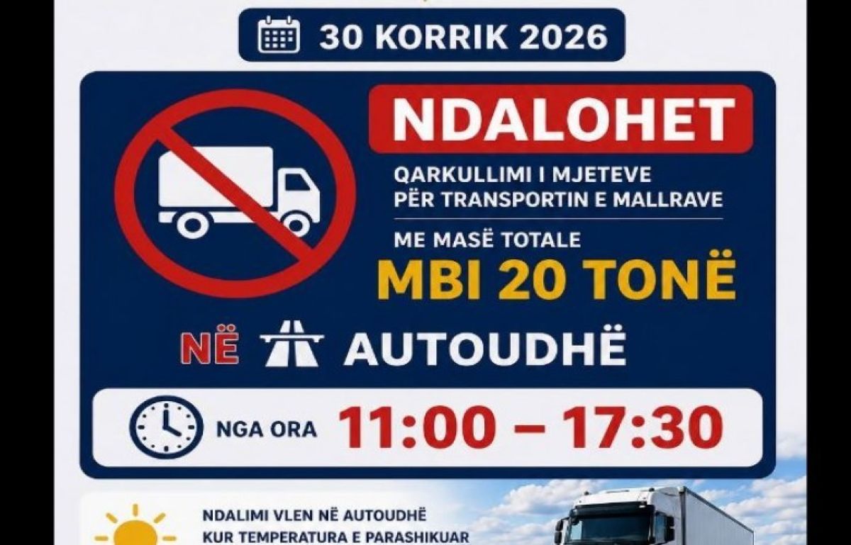 Bugün de 20 Ton Üzerindeki Kamyonlara Trafik Kısıtlaması