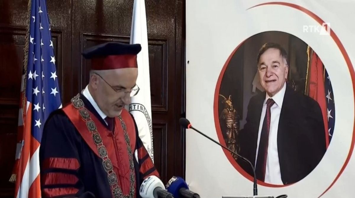 Joe ve Shirley DioGuardi'ye Priştine Üniversitesi'nden “Doctor Honoris Causa” Unvanı