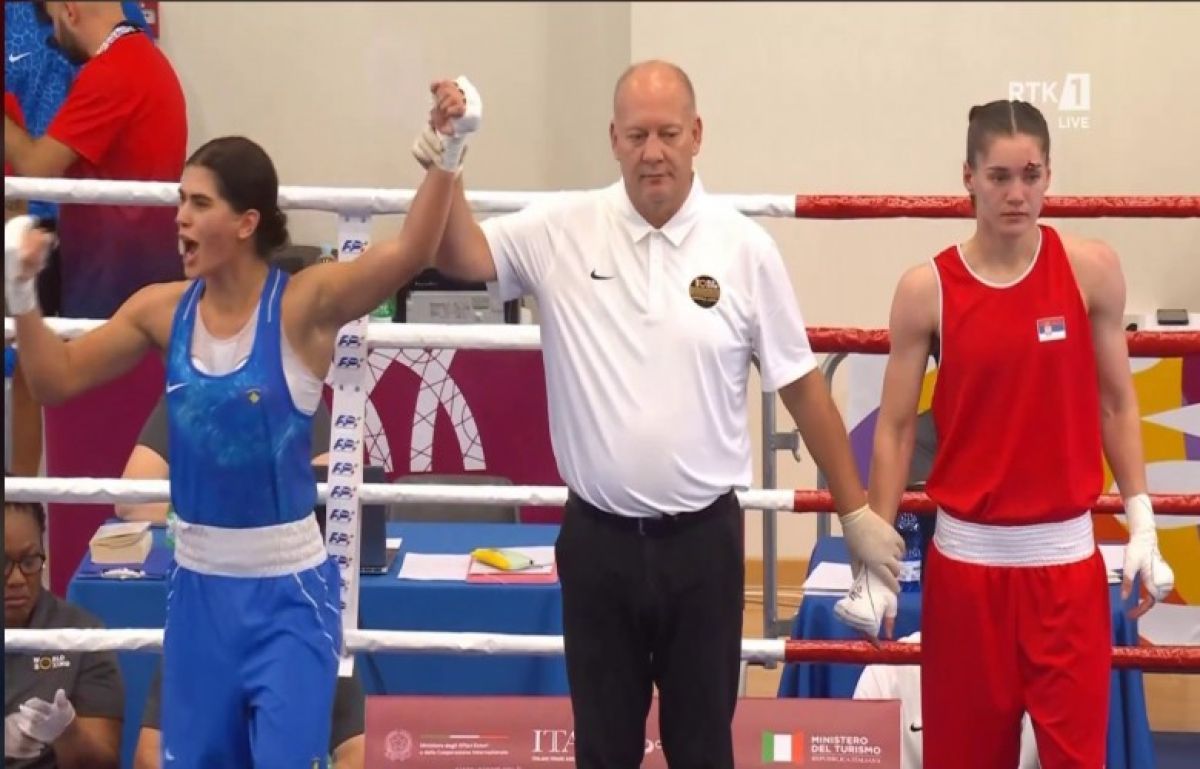 Donjeta Sadiku Altın Madalya Kazandı