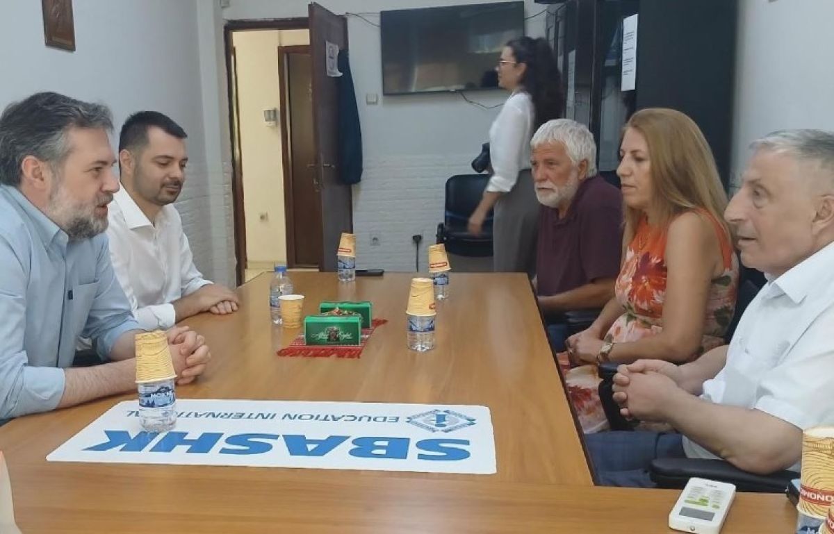 Çeku, Yeni Eğitim Yılının İlk Gününde SBASHK’ı Ziyaret Etti