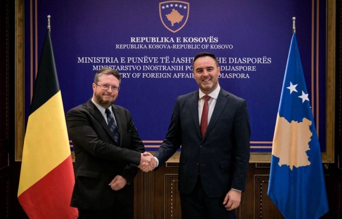 Konjufca, Belçika’nın Kosova’daki Yeni Büyükelçisiyle Görüştü