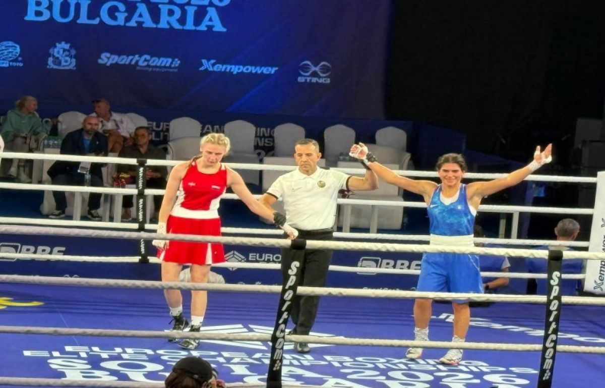 Donjeta Sadiku, Avrupa Boks Şampiyonası'na Galibiyetle Başladı.