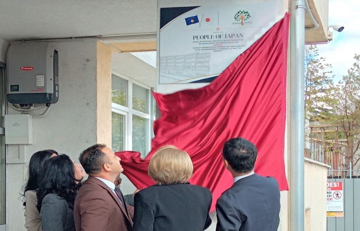 Japonya, Obiliç'teki “Dr. Ibrahim Rugova” Okulunun Yenilenmesini Finanse Etti