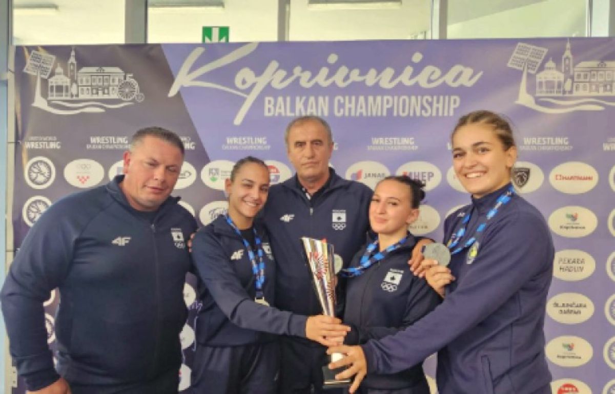 Kosova Güreşte Balkanlar'da İkinci oldu, Hırvatistan'da Yedi Madalya Kazandı