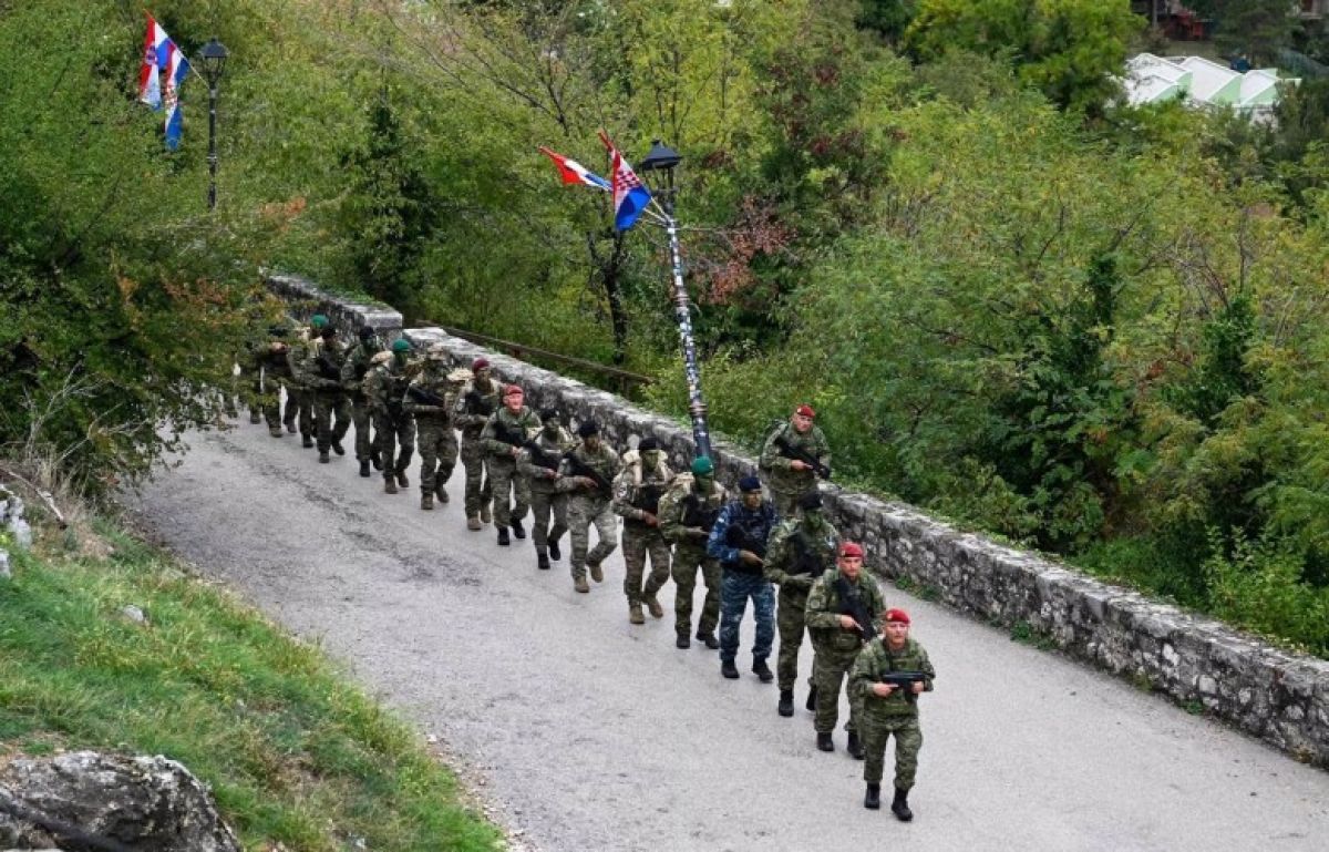 KGG, İlk Kez Hırvatistan’da Askeri Eğitime Katıldı