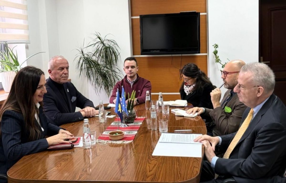 Schuebel, Nagavci ile Kosova'nın Avrupa Entegrasyonunu Ele Aldı