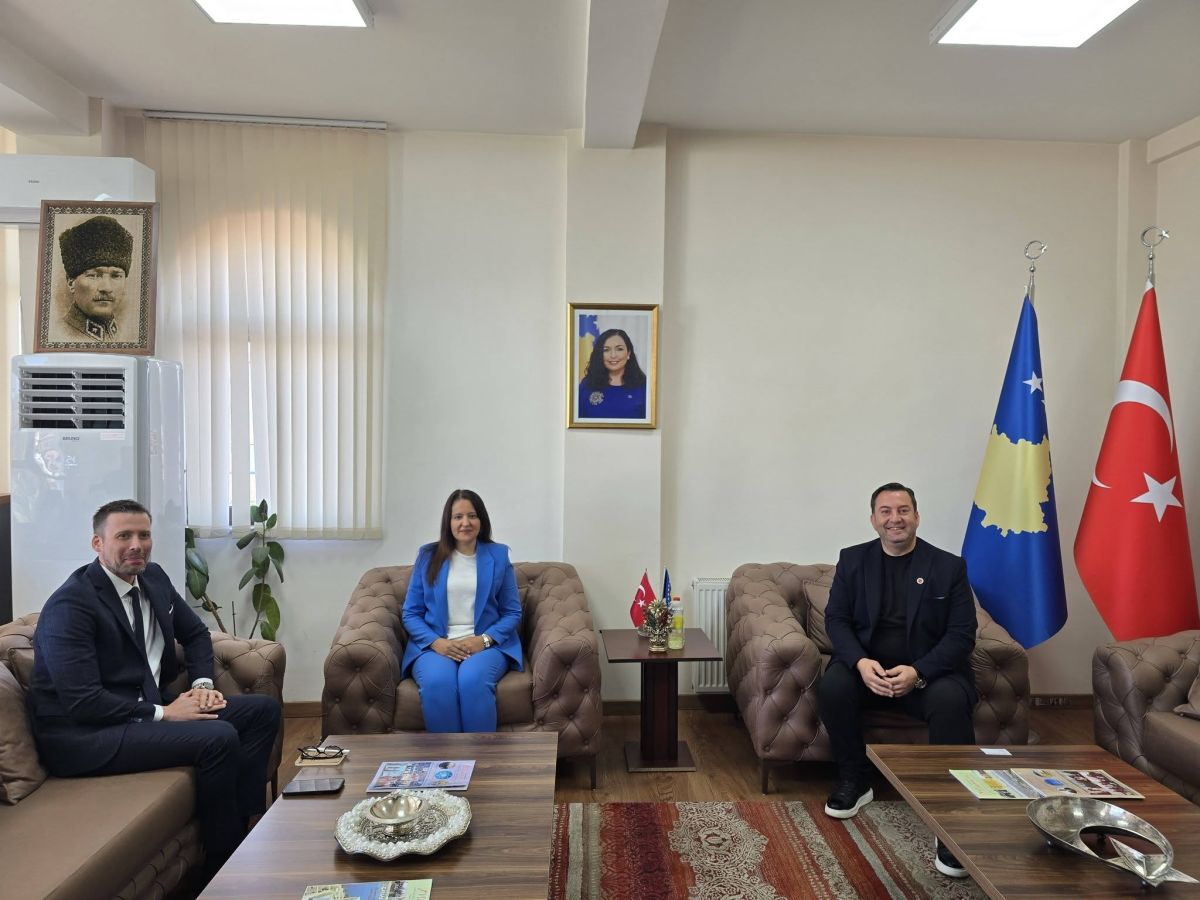 TİKA Kosova Koordinatörü Mamuşa Başkanı’nda  Veda Ziyaretinde Bulundu