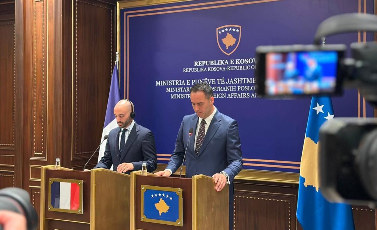 Konjufca: Fransa, Kosova'nın Avrupa Yolundaki Kilit Ortaklarından Biri