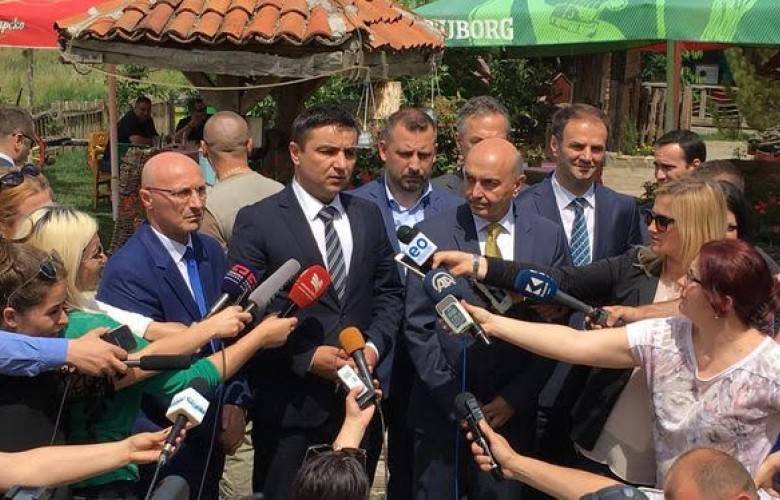 Başbakan Mustafa Graçanica'yı Ziyaret Etti