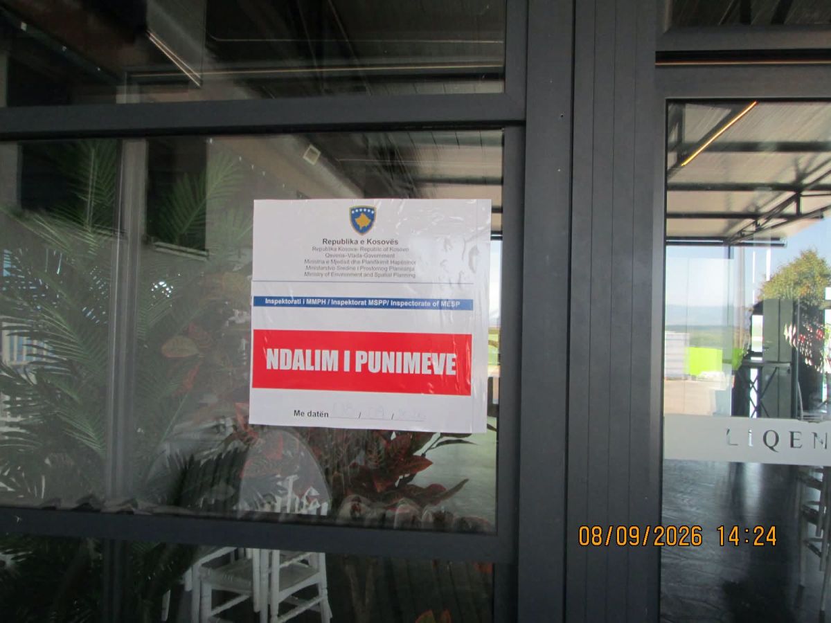 Koruma Altındaki Radoniq Gölü Bölgesindeki Otel ve Restoran Mühürlendi