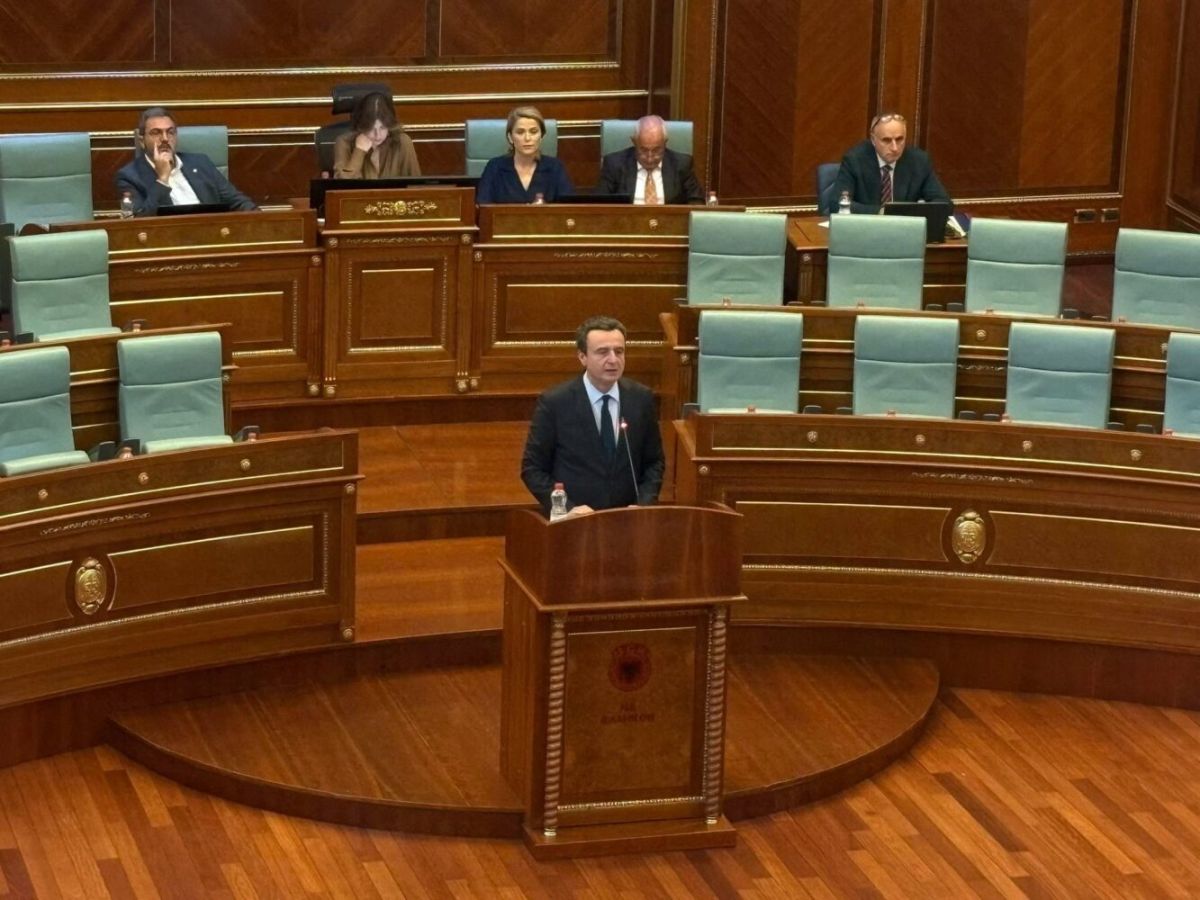 Kurti, Yeni Hükümet Programını Meclis’te Sundu