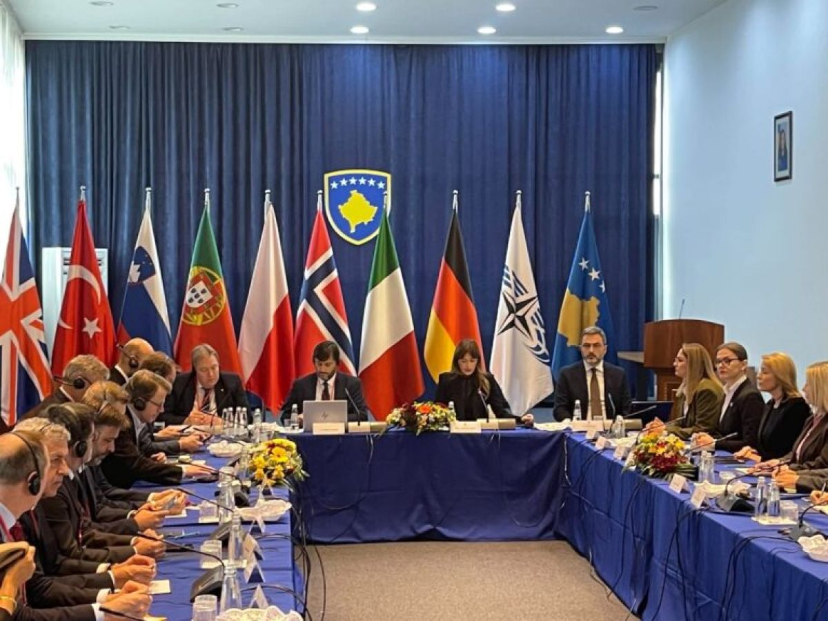 Haxhiu, NATO Parlamenter Asamblesi Heyetini Kabul Etti