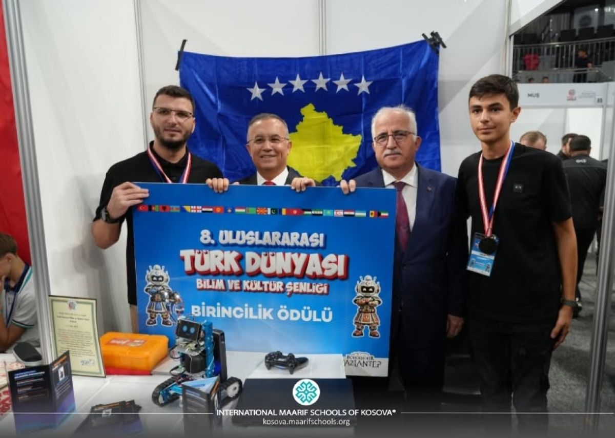 Kosovalı Öğrenci Uluslararası Bilim ve Kültür Festivali’nde Birinci Oldu