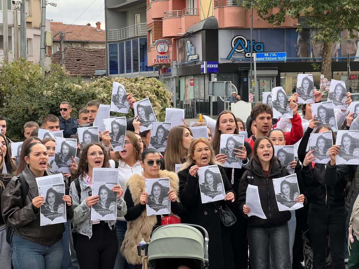 Arlinda Zekaj Cinayeti İpek’te Protesto Edildi