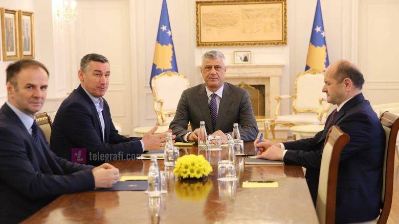 Cumhurbaşkanı, PDK Lideri Veseli İle Görüşmeyi Verimli Olarak Değerlendirdi