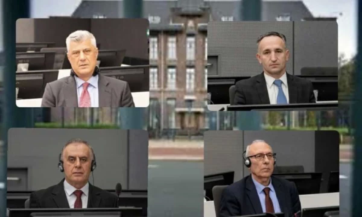 Lahey Mahkemesi, Thaçi ve Diğer Sanıkların Davasında Kapanış Beyanları İçin Tarihleri Açıkladı
