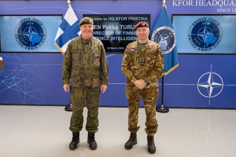 Finlandiya İstihbarat Şefi Kosova'yı Ziyaret Etti