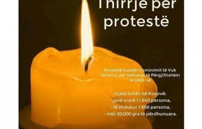 Bugün Vuk Jeremiç'in Adaylığı Protesto Edilecek