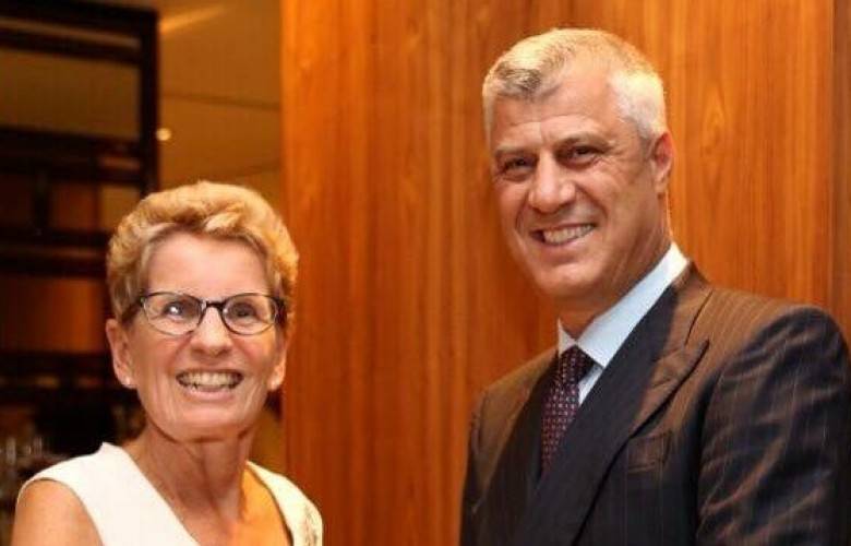 Cumhurbaşkanı Thaçi Toronto'da