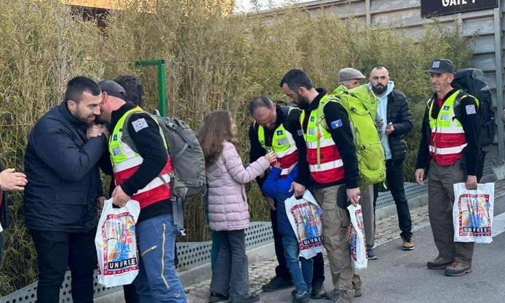 Kosova Arama Kurtarma Derneği Ekibi Türkiye’den Döndü