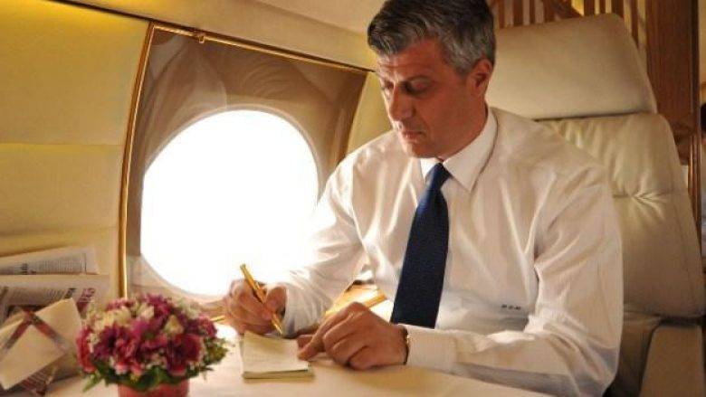Thaçi,  Slovenya'da