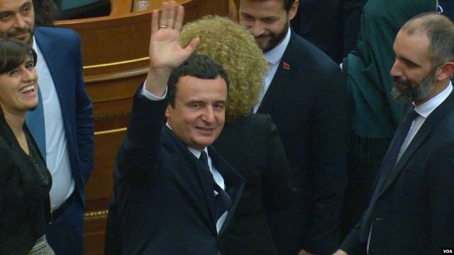 Kurti,  Bugün Görevi Resmen de Üstlenecek
