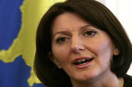 Jahjaga, Ashton ve Rasmunssen İle Resmi Temaslarda