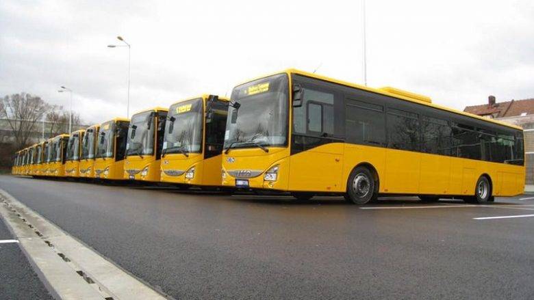 Priştine’de Yeni Otobüsler Ulaşımda