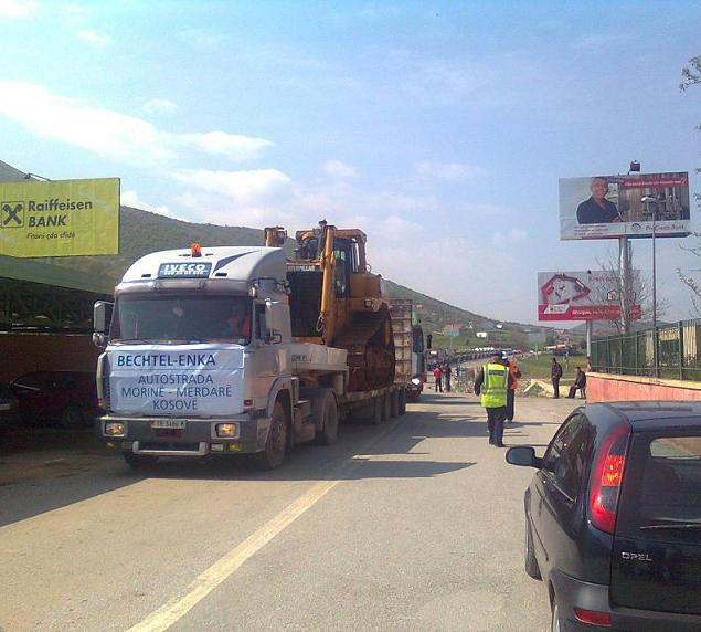 Bechtel - Enka İş Makineleri Kosova'da