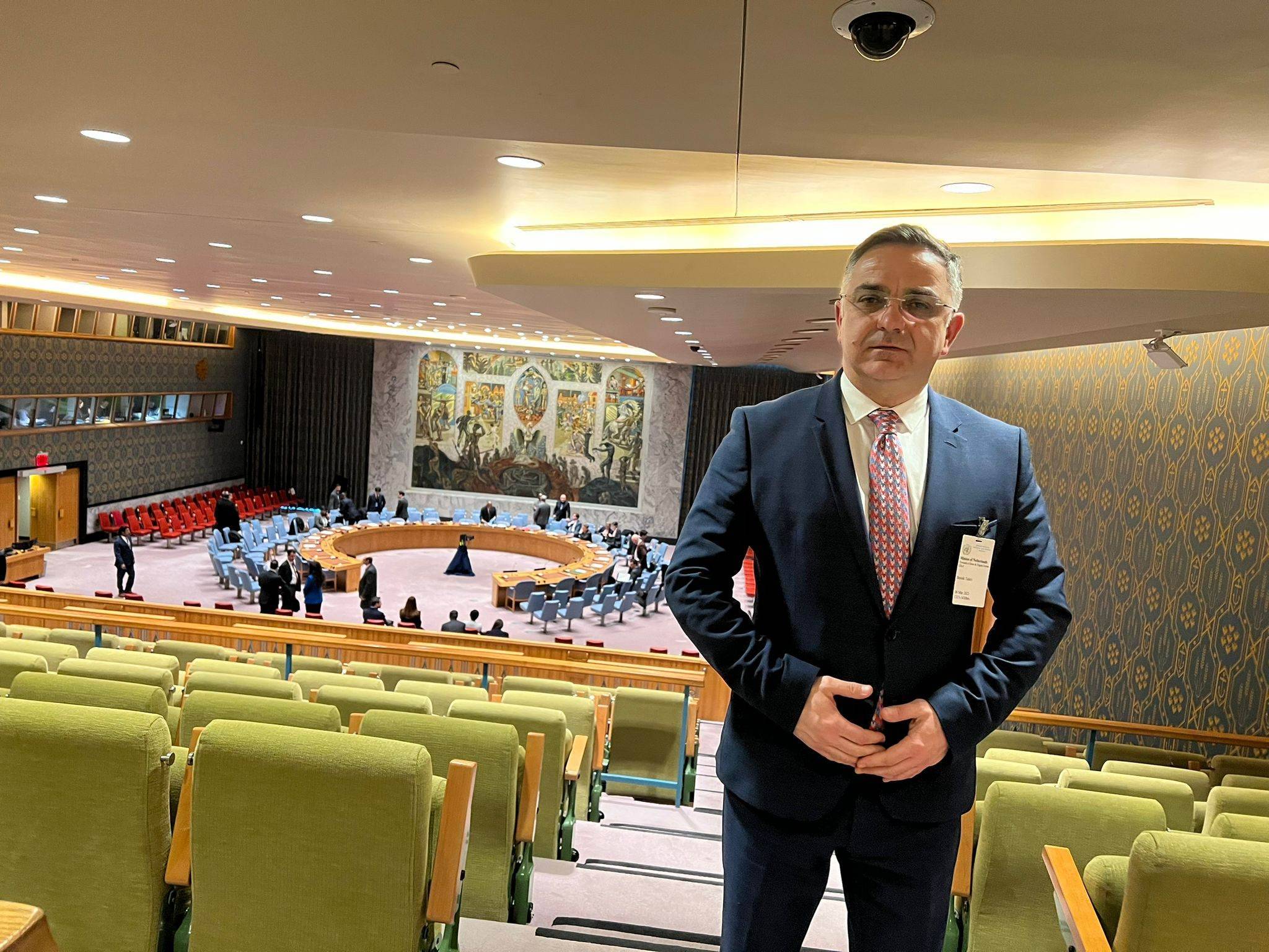 Tahiri, Birleşmiş Milletler Karargahında Kosova’yı Temsil Ediyor