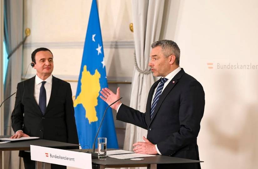 Kurti: Avusturya Gibi Bir Ortakla Kosova Hedeflerine Varabilir