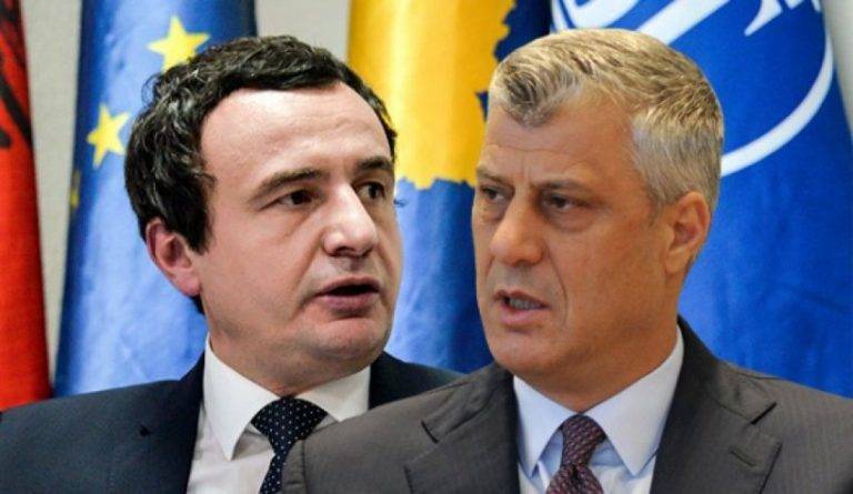 Amerika Bugün Thaçi ve Kurti’yi Biraraya Getirecek