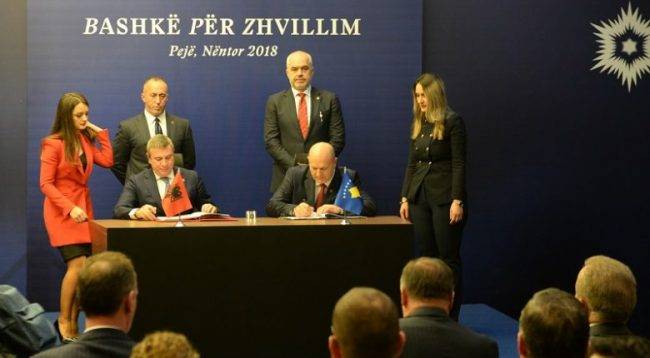 Kosova ve Arnavutluk Arasında Artık Ekonomi Engeller Olmayacak