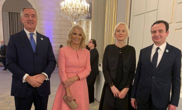 Kurti, Paris’te Karadağ Başkanı Djukanoviç ile Görüştü