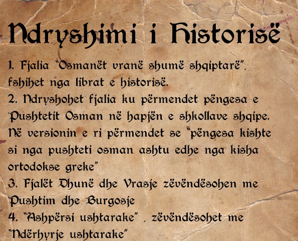 Tarihte Değişikliklerle Osmanlı İmparatorluğu Yakınlaştırılıyor