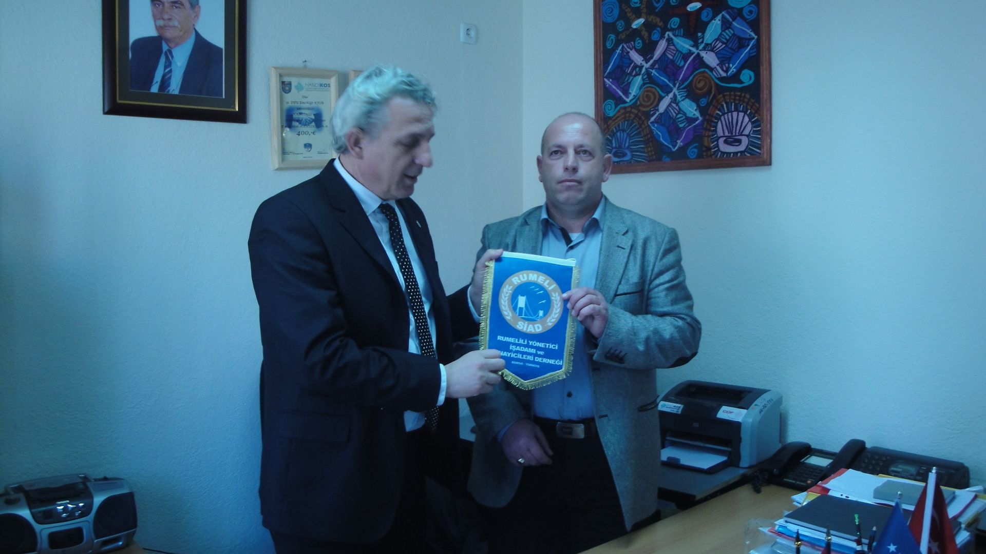 Rumeli SİAD'tan HANDİKOS'a Yardım