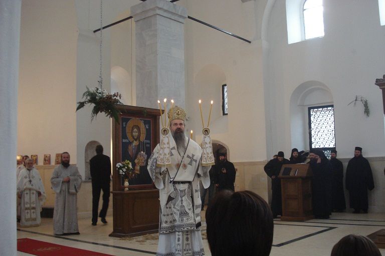 Prizren'de Ortodokslar Noel'i Merkez Kutlaması