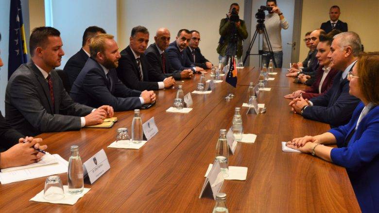 Bakan Tahiri Yargıtay Cumhuriyet Başsavcısı Akarca’yı Kabul Etti