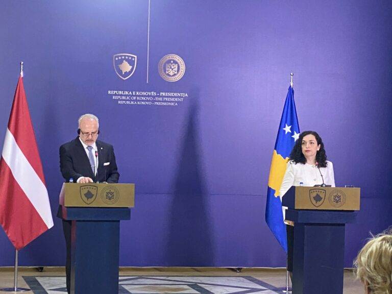 Letonya, Kosova’yı Vize, Güvenlik ve Entegrasyon Konusunda Destekliyor