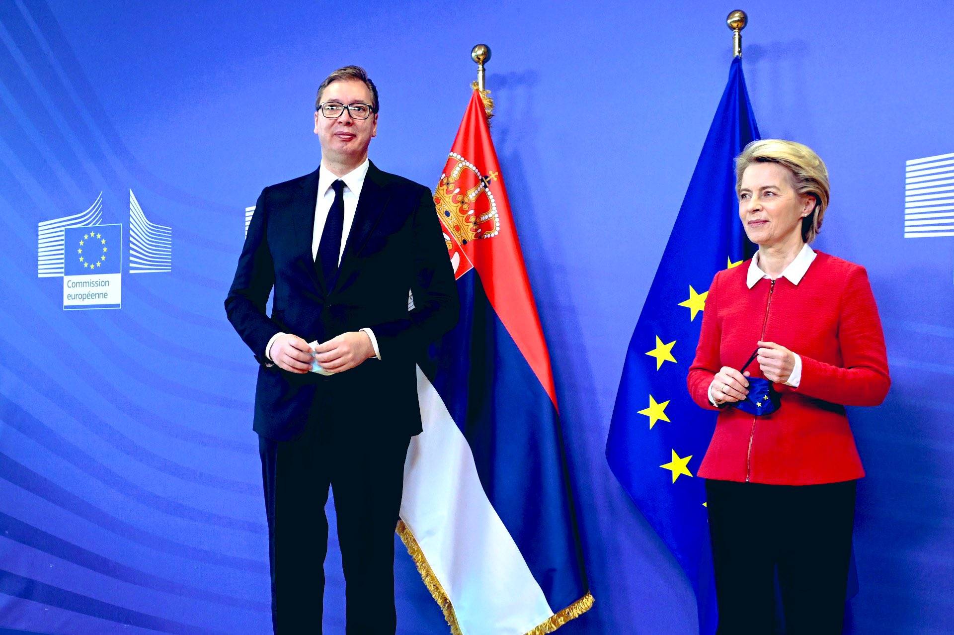 Vuçiç-  Leyen Görüşmesinde Kosova ve Sırbistan Diyalogu Ana Konu