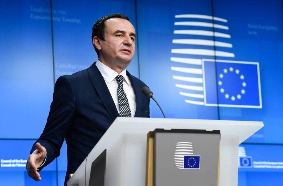 Kosova, AB Üyeliği İçin Noel’e Kadar Başvuruda Bulunacak